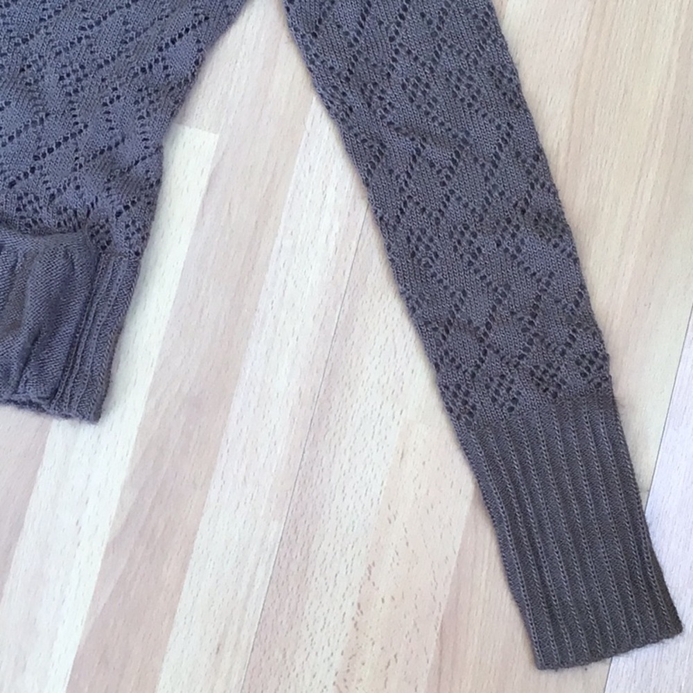 Urban Outfitters RARE Lux Crochet Granny Hooded Cardigan Sweater - Picture 5 of 12